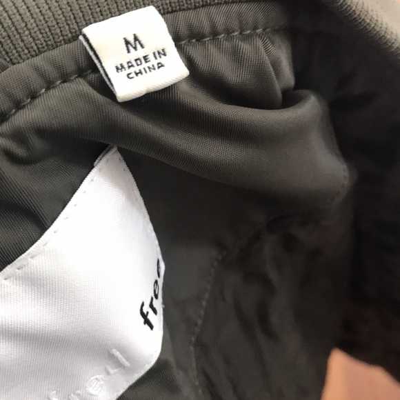 Aritzia Green Wilfred Free Avion Bomber Jacket - Picture 11 of 11